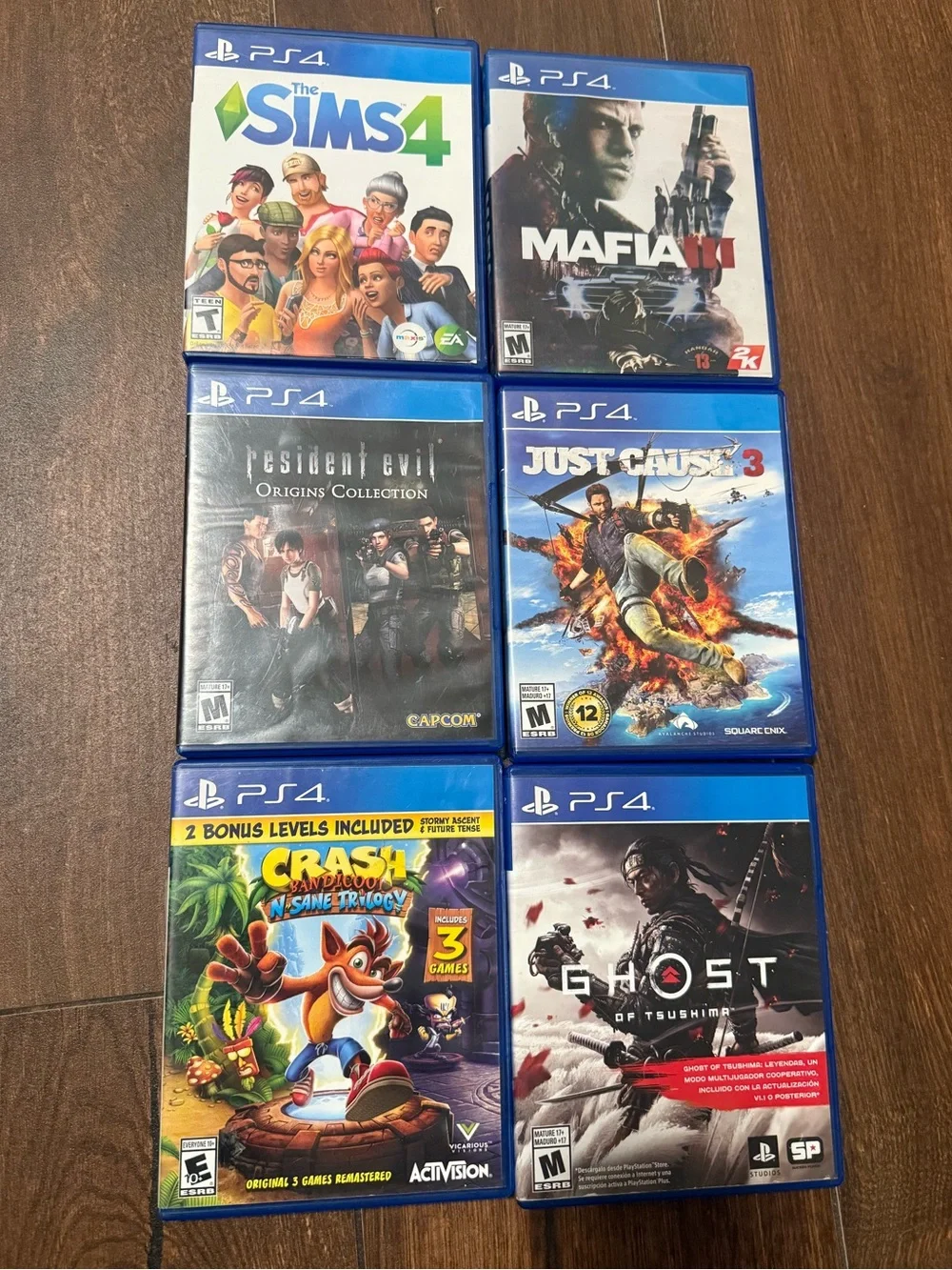 PS4 Bundle- 6 games